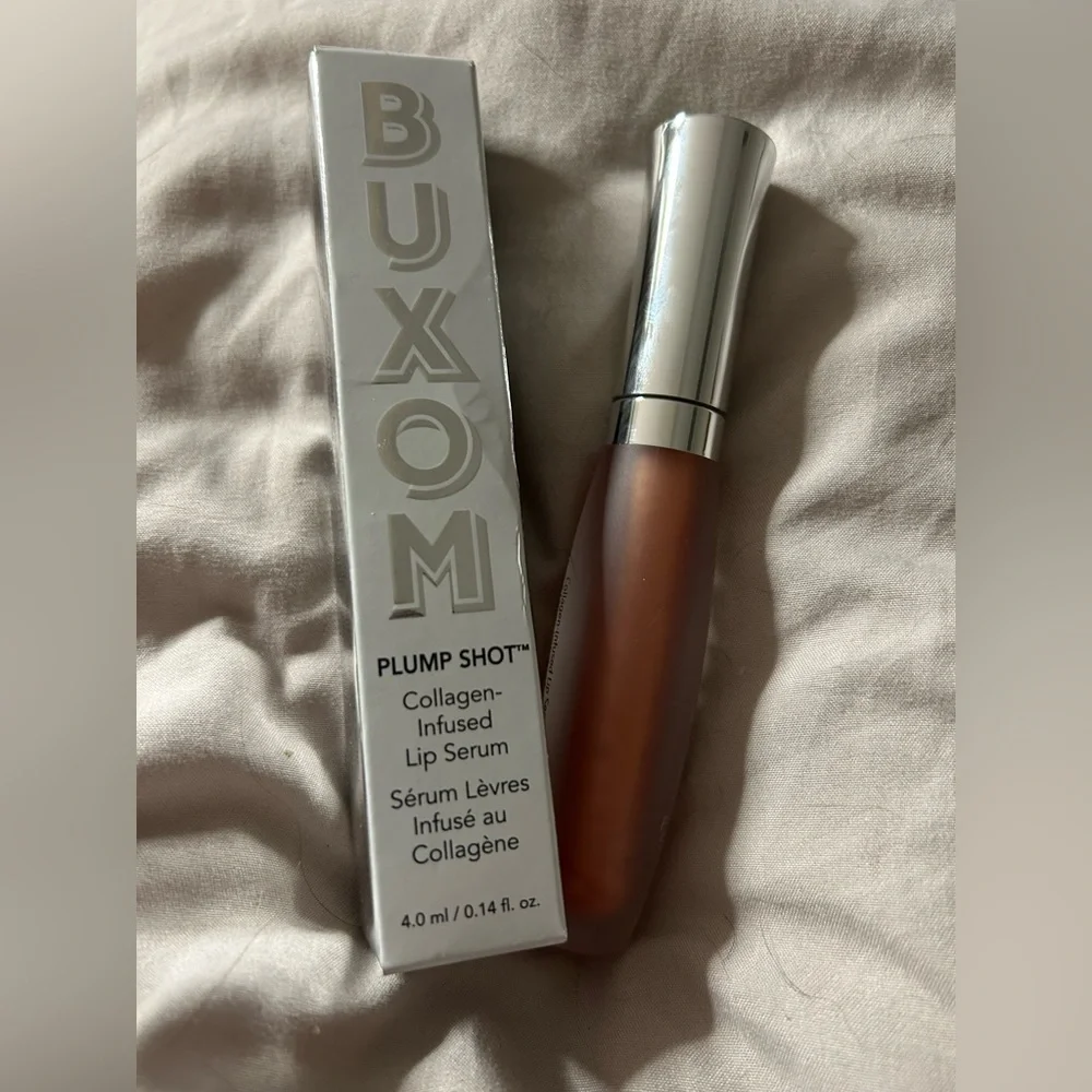 NEW Buxom Plump Shot Peptides Lip Serum Gloss Plumper Collagen Infused